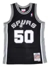 Mitchell & Ness "nba Spurs 98-99 David Robinson" Swingman Jersey In Black