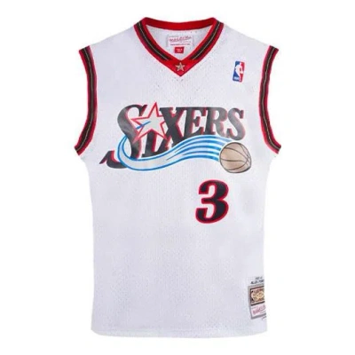 Mitchell & Ness Nba Sw 00-01 76 3 In White
