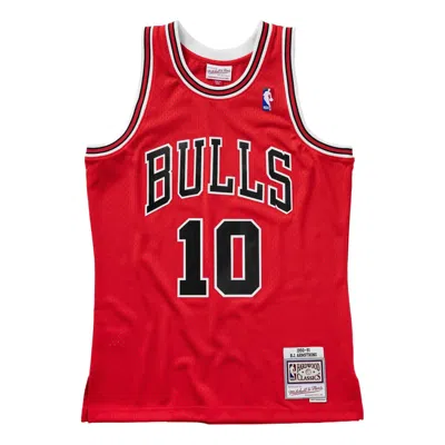 Mitchell & Ness Nba Sw 1990-91 10 In Red