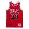 Mitchell & Ness X Nba Swingman Road Jersey Bulls Tank Top In Red