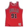 Mitchell & Ness X Bulls Logo-print Vest In Red