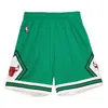 Mitchell & Ness "nba Chicago Bulls 2008" Swingman Shorts In Green