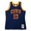 Mitchell & Ness Nba Swingman Cleveland Cavaliers Alternate 15-16 Basketball Jersey 'lebron James' In Blue