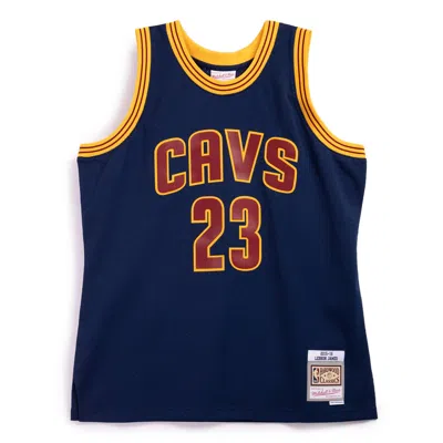 Mitchell & Ness Nba Swingman Cleveland Cavaliers Alternate 15-16 Basketball Jersey 'lebron James' In Blue