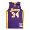 Mitchell & Ness Nba Swingman Jersey Lakers 99-00 Shaquille Oneal Away In Purple