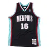 Mitchell & Ness "nba Memphis Grizzlies 01-02 Jason Williams" Basketball Jersey In Black
