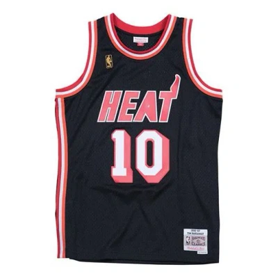 Mitchell & Ness Nba Swingman Jersey 'miami Heat - Tim Hardaway 1996-97' In Black