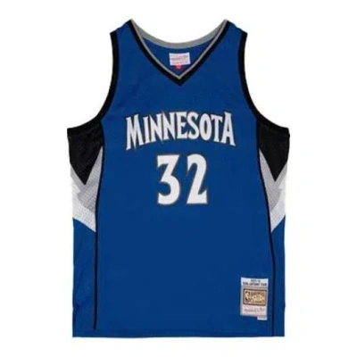 Mitchell & Ness Nba Swingman Jersey 'minnesota Timberwolves - Karl-anthony Towns 2015-16' In Blue