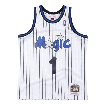 MITCHELL & NESS MITCHELL & NESS NBA SWINGMAN JERSEY ORLANDO MAGIC 1993-94 ANFERNEE HARDAWAY 'WHITE BLUE'