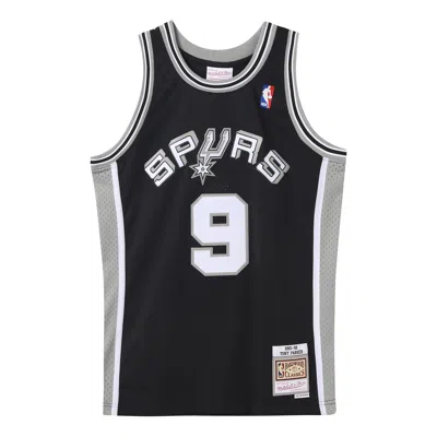 Mitchell & Ness Nba Swingman Jersey 'san Antonio Spurs - Tony Parker 2001-02' In Black