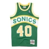Mitchell & Ness Men's Basketball Tank Top Nba Swingman Jersey Hardwood Classics No 40 Shawn Kemp 1994-95 Seasup Orig In Green