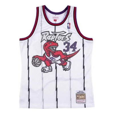 Mitchell & Ness Nba Swingman Jersey Toronto Raptors 1998-99 Charles Oakley In White