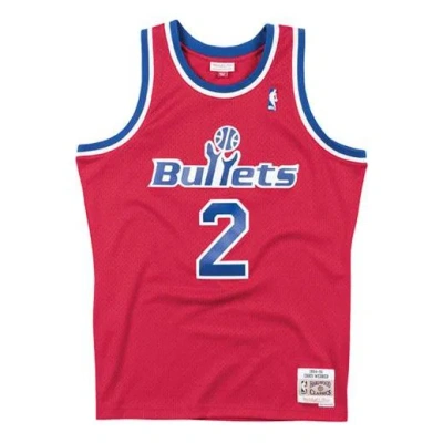 Mitchell & Ness Nba Swingman Jersey 'washington Bullets - Chris Webber 1994-95' In Red