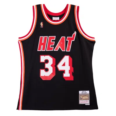 Mitchell & Ness Nba Swingman Miami Heat 13/14 Basketball Jersey 'ray Allen' In Black