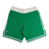 Mitchell & Ness Nba Swingman Road 1985 Shorts 'boston Celtics ' In Green