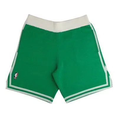 Mitchell & Ness Nba Swingman Road 1985 Shorts 'boston Celtics ' In Green
