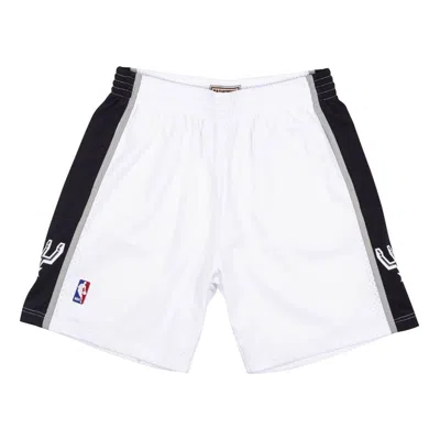 Mitchell & Ness Nba Swingman San Antonio Spurs 1998-99 Shorts 'white Black'