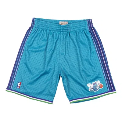 Mitchell & Ness Nba Swingman Shorts Charlotte Hornets Road 1999-00 'blue'