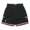 Mitchell & Ness Nba Swingman Shorts Chicago Bulls Alternate 1997-98 'black Red'