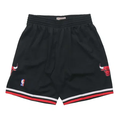 Mitchell & Ness Nba Swingman Shorts Chicago Bulls Alternate 1997-98 'black Red'