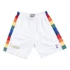 Mitchell & Ness Denver Nuggets Men's Swingman Shorts In White