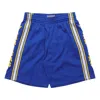 Mitchell & Ness Nba Swingman Shorts Golden State Warriors Road 1981-82 'blue Yellow'