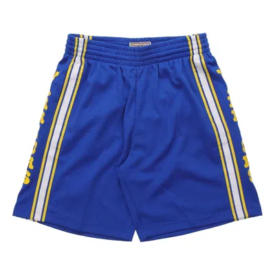 Mitchell & Ness Nba Swingman Shorts Golden State Warriors Road 1981-82 'blue Yellow'