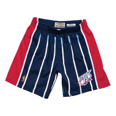 MITCHELL & NESS MITCHELL & NESS NBA SWINGMAN SHORTS HOUSTON ROCKETS ROAD 1996-97 'NAVY WHITE'