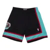 Mitchell & Ness Nba Swingman Shorts Memphis Grizzlies 2001-02 'black Green'
