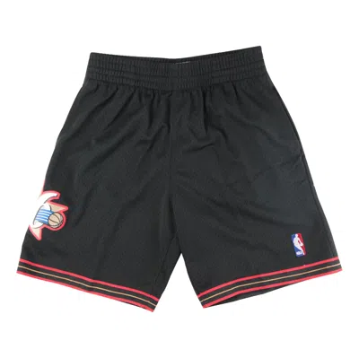 MITCHELL & NESS MITCHELL & NESS NBA SWINGMAN SHORTS PHILADELPHIA 76ERS ROAD 2000-01 'BLACK'