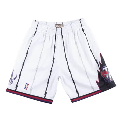 MITCHELL & NESS MITCHELL & NESS NBA SWINGMAN SHORTS TORONTO RAPTORS 1998-99 'WHITE'