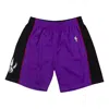 Mitchell & Ness "nba 1999 Toronto Raptors" Swingman Shorts In Purple