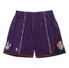 Mitchell & Ness Nba Swingman Shorts Toronto Raptors Road 1998-99 'dark Purple'