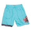 Mitchell & Ness "vancouver Grizzlies Road 1996-97" Swingman Shorts In Green