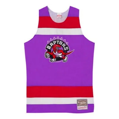 Mitchell & Ness Nba Toronto Raptors Hardwood Classics Striped Jersey In Multi