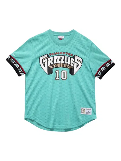 Mitchell & Ness Nba Vancouver Grizzlies 98 Mike Bibby T-shirt In Green