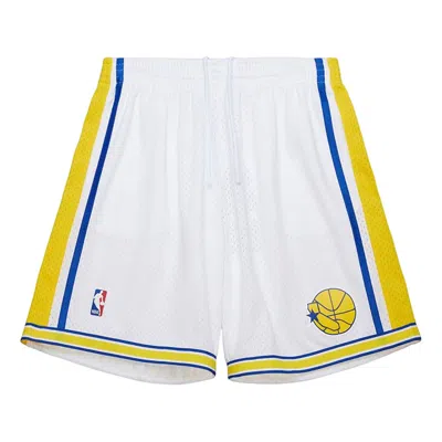 Mitchell & Ness Nba Warriors 1990 Shorts In White