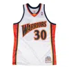 Mitchell & Ness "nba Golden State Warriors 09 Stephen Curry" Authentic Jersey In White