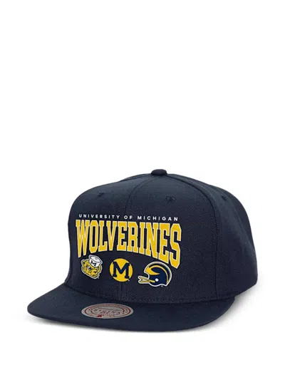 Mitchell & Ness Ncaa Champ Stack Baseball Cap In Blue