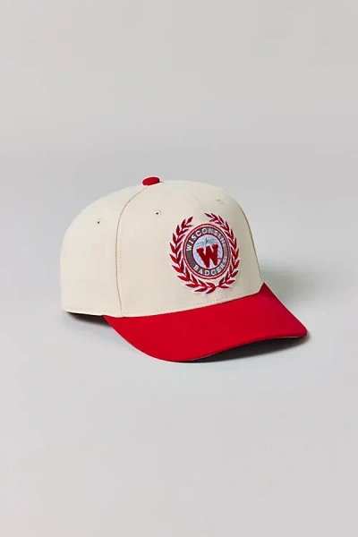 Mitchell & Ness Ncaa Wisconsin Badgers Hat In Red, Men's At Urban Outfitters