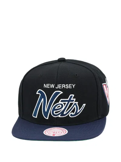 Mitchell & Ness New Jersey Nets 2.0 Baseball Cap In Black
