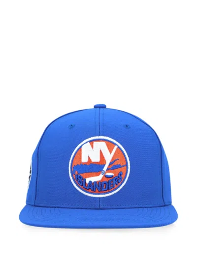 Mitchell & Ness New York Islanders Alternate Flip Baseball Hat In Blue