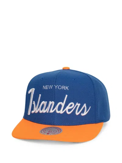 Mitchell & Ness New York Islanders Snapback Cap In Blue
