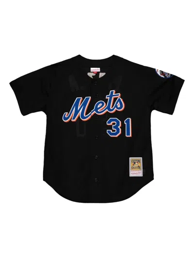 Mitchell & Ness New York Mets 2000 Mike Piazza Jersey In Black