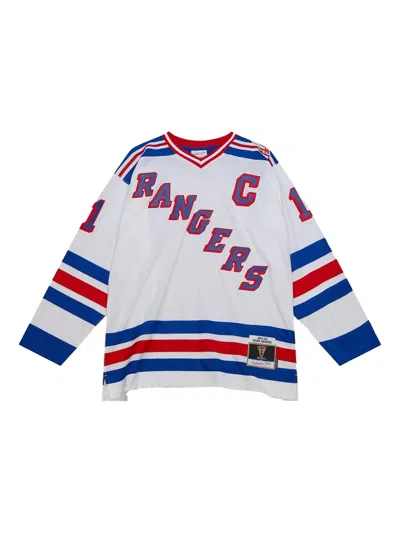 Mitchell & Ness New York Rangers 1993 Mark Messier Jersey In White