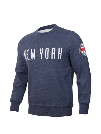 Mitchell & Ness New York Red Bulls Sweatshirt In Blue