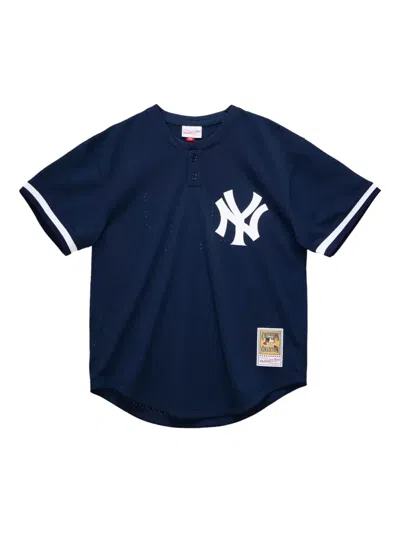 Mitchell & Ness New York Yankees 1995 Derek Jeter Jersey In Blue