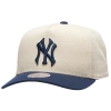 Mitchell & Ness New York Yankees  Yankees Off White Pro Pinch Cap In Neutral