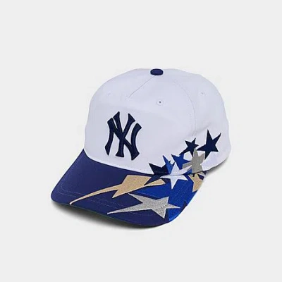 Mitchell & Ness New York Yankees Mlb Shooting Stars Caddy Fit Snapback Hat In Neutral