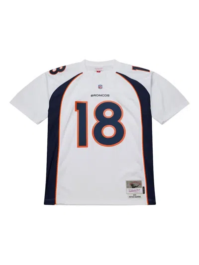 Mitchell & Ness Nfl Broncos 2015 Peyton Manning T-shirt In White